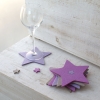 Coasters "Shootingstar" lavendel