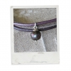 Bracelet "viola laguna pearl"