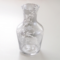 Vase "Blütenstaub"silver